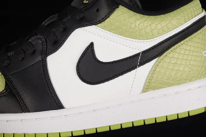 All categories Air Jordan Jordan series basketball shoes Air Jordan 1 Low Air Jordan 1 Low AJ1 Joe 1 Green Snake Low-top cultural basketball shoes DX4446-301
